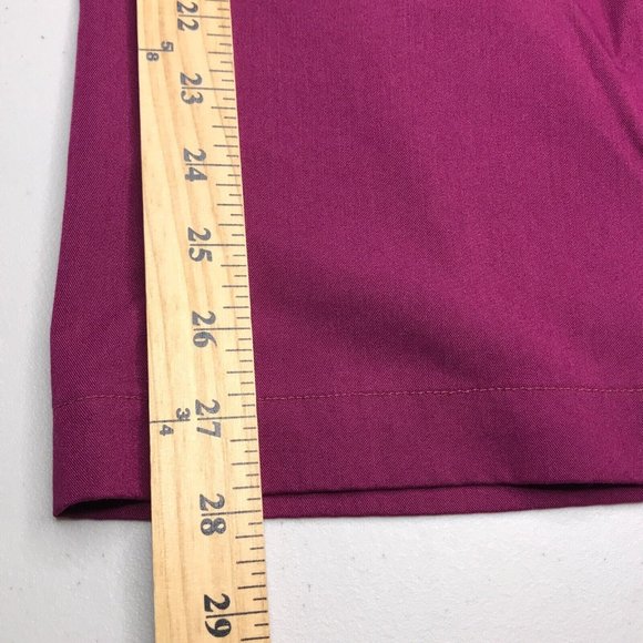 Barco Greys Anatomy Womens Scrub Pants Medium Purple Pull On Bottoms Pockets - Picture 5 of 15